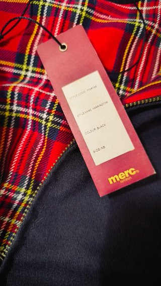 Chaqueta Merc London Harrington Talla XS