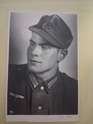 Foto WW2 Soldado Gebirgsjäger Original