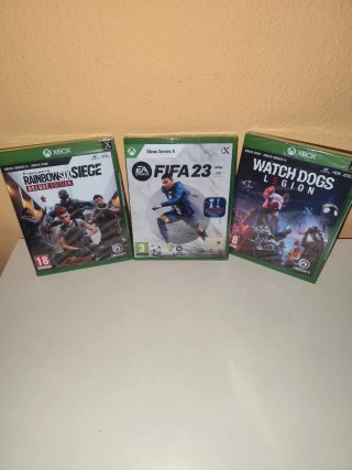 Pack 3 Juegos Xbox One/ Series X "Precintados"