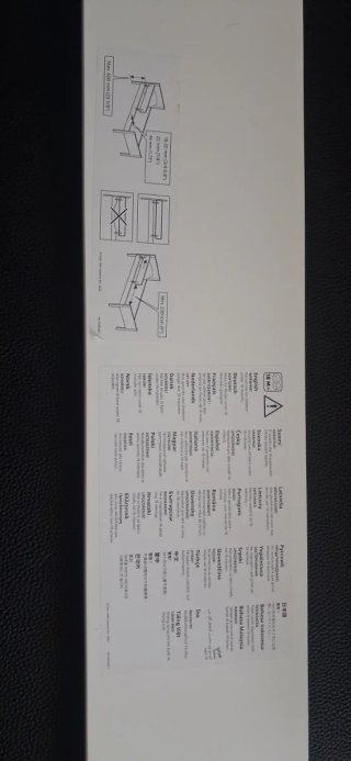 Sponda letto Ikea Nattapa bianca