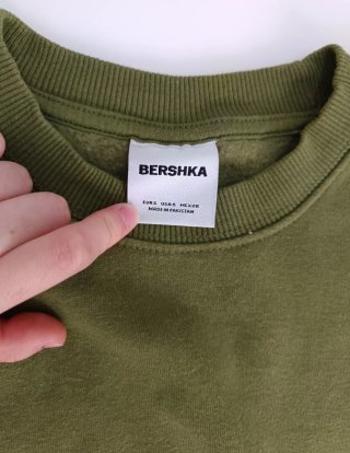 Jersey Bershka verde