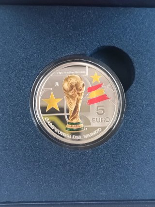 Moneda Plata Mundial FIFA 2026 Campeones