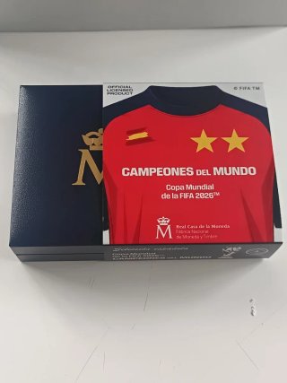 Moneda Plata Mundial FIFA 2026 Campeones