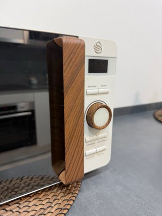 Microondas Swan Estilo Nórdico Blanco