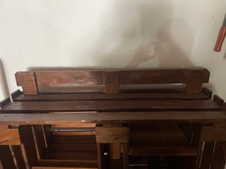 Estantería de madera de palets