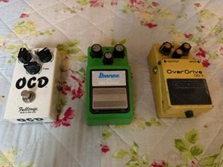 Pedales de Guitarra (OCD, Ibanez, BOSS)