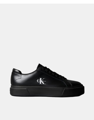 Zapatillas Calvin Klein Piel Negra Mujer