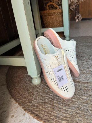 Adidas Samba OG Mule Beige/Rosa