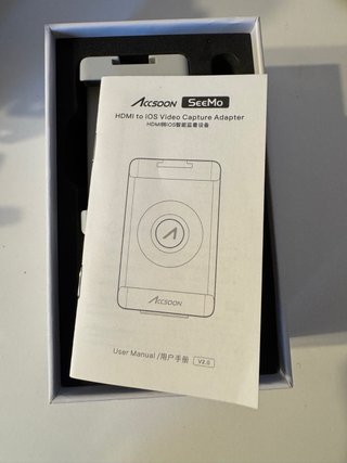 Accsoon SeeMo HDMI a iPhone/iPad Monitor
