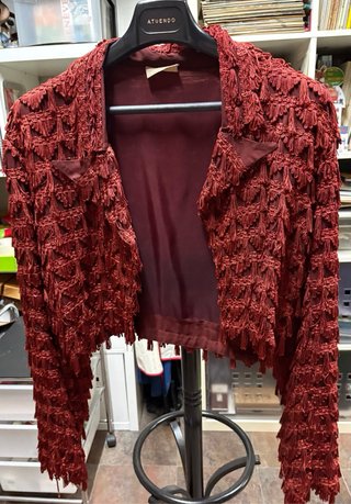Chaqueta vintage hecha a mano