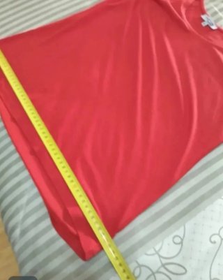 Camiseta de tirantes For Us, Talla M/L, roja
