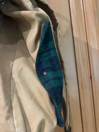 Mochila de lona y cuero