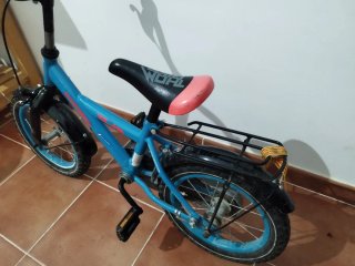 Bicicleta Volare Azul 3-5 años