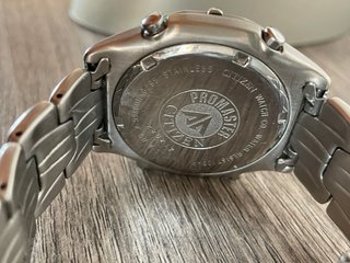 Orologio Citizen Cronografo WR 100 Acciaio