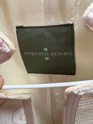 Chaqueta Roberto Verino Beige bordada