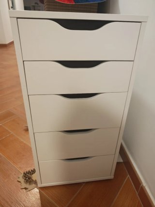 Cajonera blanca