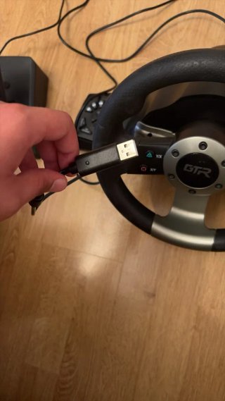 Volante GTR con Palanca de Cambios