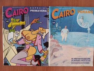 Lote de cómics Cairo (Norma, 1984-1986)