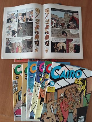 Lote de cómics Cairo (Norma, 1984-1986)