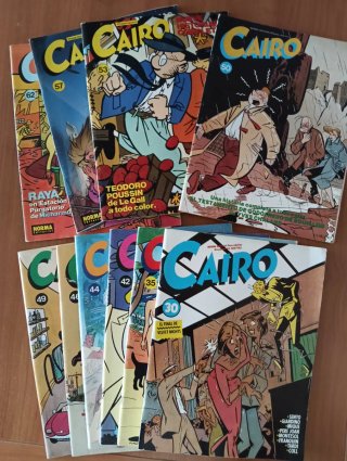 Lote de cómics Cairo (Norma, 1984-1986)
