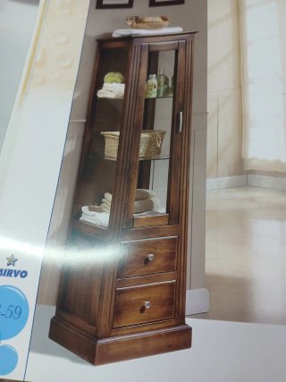 Mueble de baño de madera 55cm