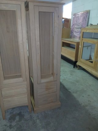 Mueble de baño de madera 55cm