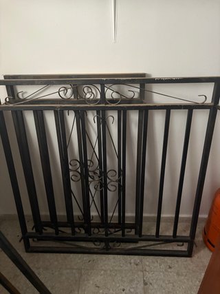 Rejas/Barrotes Ventana Hierro 114,5x117