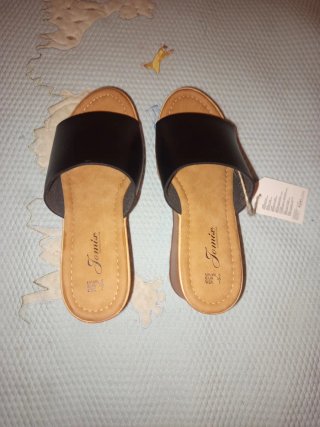 Sandalias Jomix Mujer Talla 38 Negras