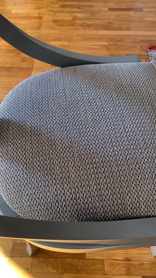 6 Sillas Tapizadas Gris Verdoso