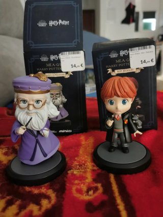 Pack 2 Figuras Harry Potter Dumbledore y Ron