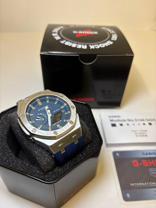 G-SHOCK GM-2100 AP Style Azul/Plata