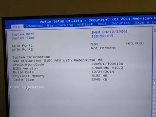 Kit MSI AM1 mini-itx