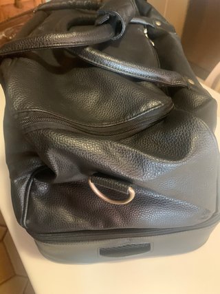 GOLF Bolsa de viaje FootJoy cuero negro