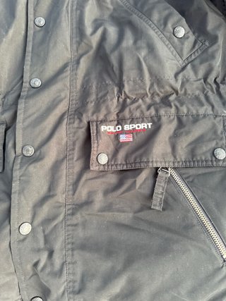 Chaqueta Polo Sport Ralph Lauren Negra. Mujer M