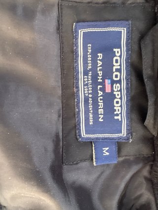 Chaqueta Polo Sport Ralph Lauren Negra. Mujer M