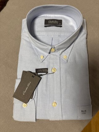 Camisa Emidio Tucci Azul Talla XL
