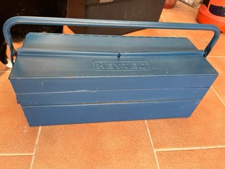 Caja de herramientas Heytec azul