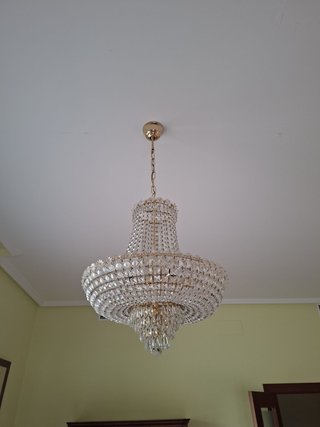 Lámpara de techo y apliques Swarovski cristal
