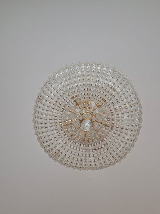 Lámpara de techo y apliques Swarovski cristal