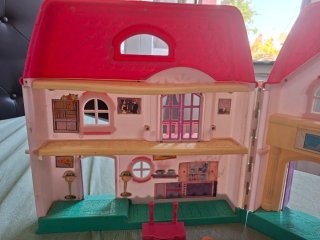 Casa delle bambole Sylvanian + accessori