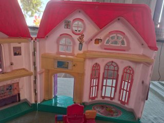Casa delle bambole Sylvanian + accessori