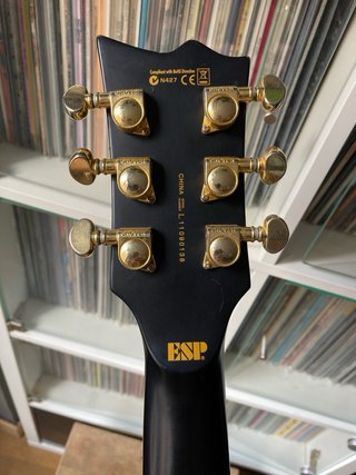 Guitarra ESP LTD EC-401 VB Vintage Black EMG 81/60
