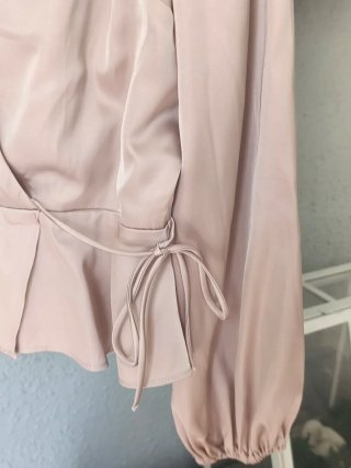 Blusa Abercrombie & Fitch Beige Talla L
