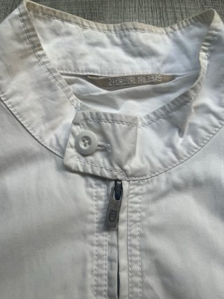 Cazadora blanca vintage