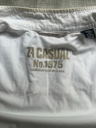 Cazadora blanca vintage