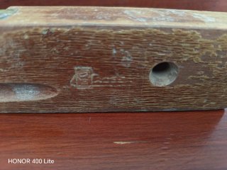 Nivel de burbuja Acesa antiguo madera
