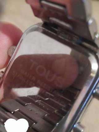 Reloj Tous Rosa y Plateado