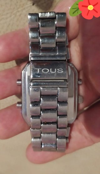 Reloj Tous Rosa y Plateado