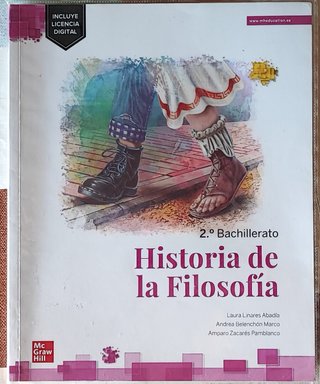 Historia de la filosofía, 2 Bachillerato