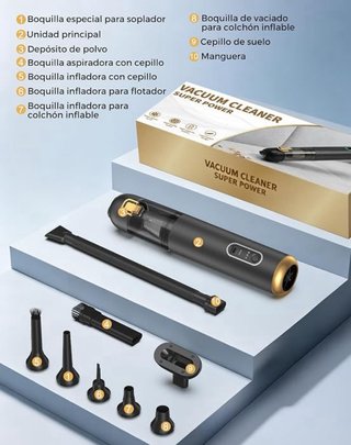 Aspirador de Mano 20000 Pa